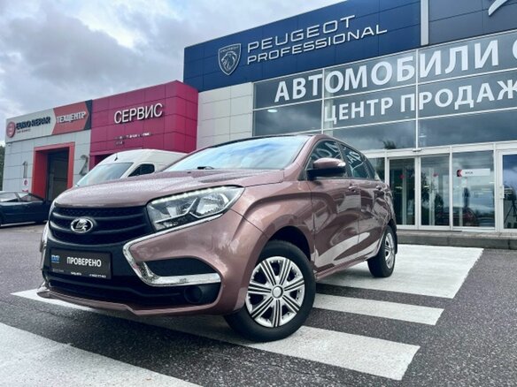 2019 Lada (ВАЗ) XRAY I, коричневый, 890000 рублей - вид 2