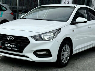 2017 Hyundai Solaris II, белый, 1150000 рублей, вид 1