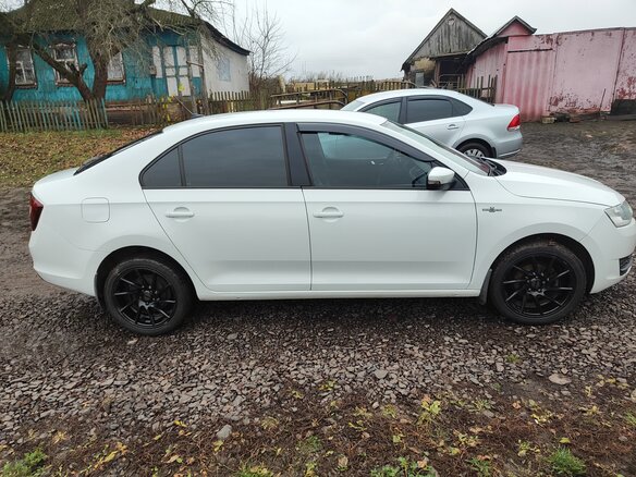 2019 Skoda Rapid I Рестайлинг, белый, 910000 рублей - вид 2