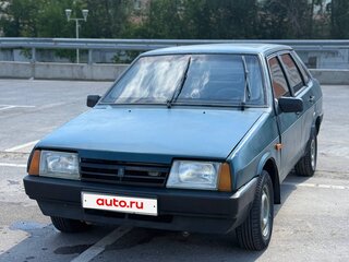 1998 Lada (ВАЗ) 21099, синий, 111111 рублей, вид 2