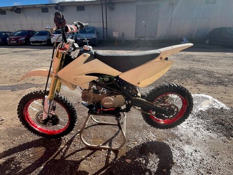 2018 Kayo Basic TT140, белый, 65000 рублей, вид 1