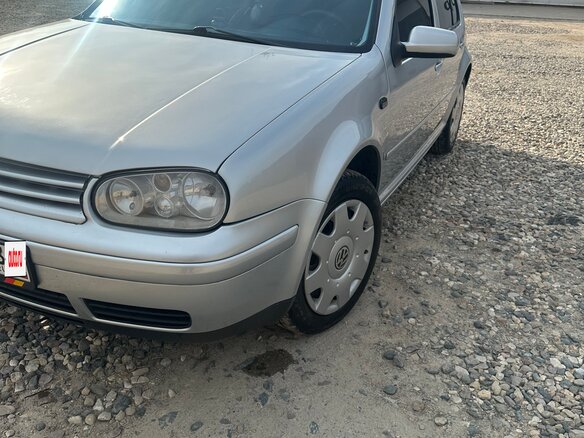 2001 Volkswagen Golf IV, серебристый - вид 2