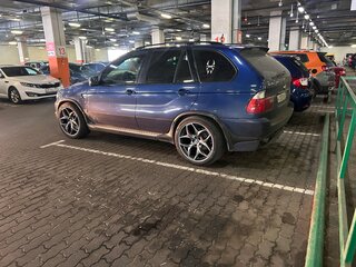 2005 BMW X5 4.8is I (E53) Рестайлинг, синий, 1500000 рублей, вид 3