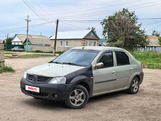 2008 Renault Logan I, зелёный, 250000 рублей, вид 1