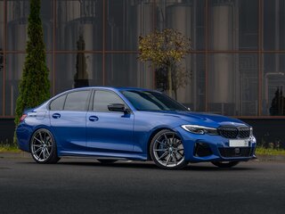 2019 BMW 3 серии M340i xDrive VII (G2x), синий, 4990000 рублей, вид 4
