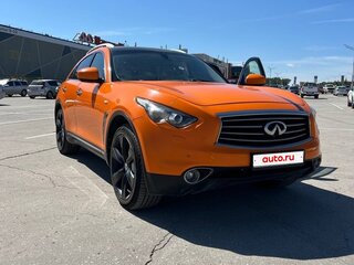 2012 Infiniti FX37 II (S51) Рестайлинг, оранжевый, 1500000 рублей, вид 2