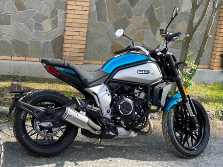 2023 CFMoto 700CL-X Heritage, синий, 650000 рублей, вид 1