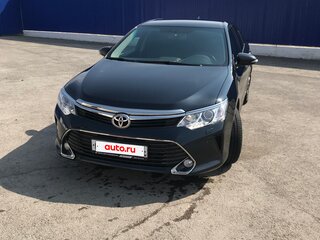 2017 Toyota Camry VII (XV50) Рестайлинг, серый, 2550000 рублей, вид 1