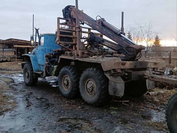 2006 Урал 43443, голубой, 1200000 рублей - вид 2
