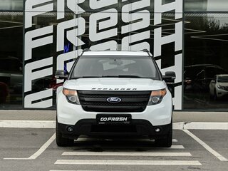 2013 Ford Explorer Sport V, белый, 1609000 рублей, вид 3