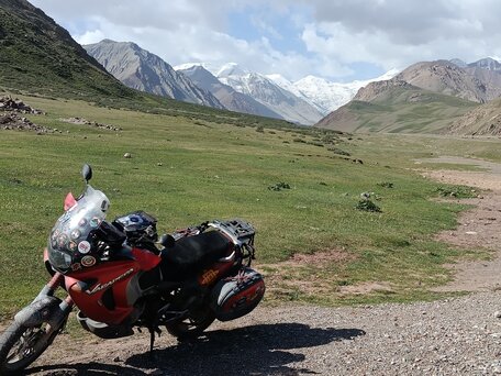 1999 Honda XL1000V Varadero, красный, 305000 рублей, вид 3