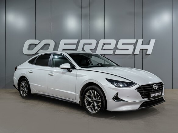 2020 Hyundai Sonata VII (LF) Рестайлинг, белый, 2479000 рублей