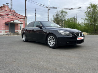 2006 BMW 5 серии 525i V (E60/E61), чёрный, 900000 рублей, вид 5