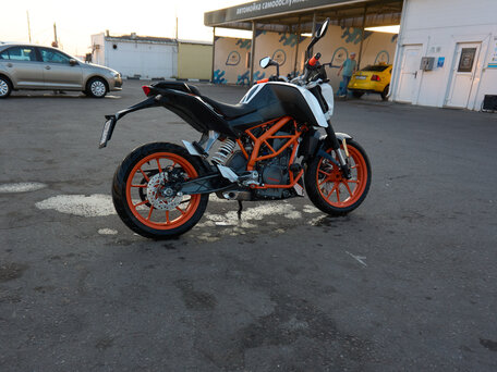 2014 KTM 390 Duke, белый, 320000 рублей, вид 5