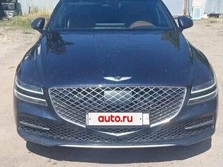 2021 Genesis G80 II, синий, 3060000 рублей, вид 2
