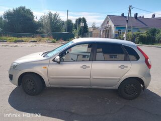 2013 Lada (ВАЗ) Kalina II, серебристый, 425000 рублей, вид 4
