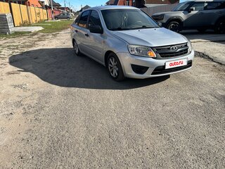 2015 Lada (ВАЗ) Granta I, серебристый, 420000 рублей, вид 2