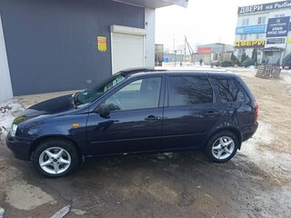 2009 Lada (ВАЗ) Kalina I, синий, 350000 рублей, вид 4