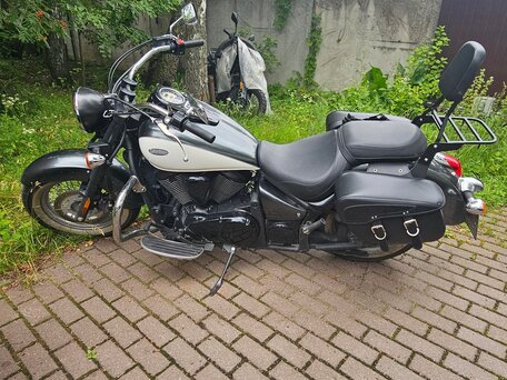 2012 Kawasaki VN900 Vulcan, белый, 640000 рублей, вид 4