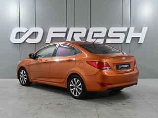 2015 Hyundai Solaris I Рестайлинг, оранжевый, 899000 рублей, вид 2