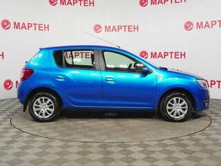 2019 Renault Sandero II Рестайлинг, синий, 1216000 рублей, вид 4