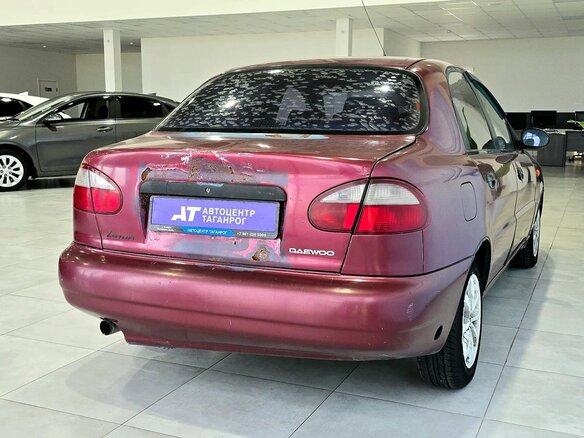 2005 Daewoo Lanos, красный, 160000 рублей - вид 7