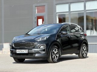 2020 Kia Sportage IV Рестайлинг, чёрный, 2200000 рублей, вид 4