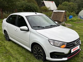 2024 Lada (ВАЗ) Granta Sportline I Рестайлинг, белый, 900000 рублей, вид 2