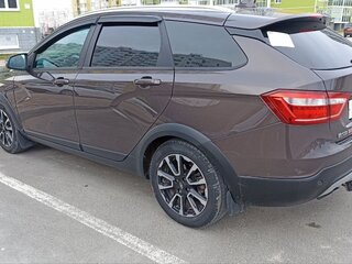 2022 Lada (ВАЗ) Vesta SW Cross I, коричневый, 1400000 рублей, вид 4