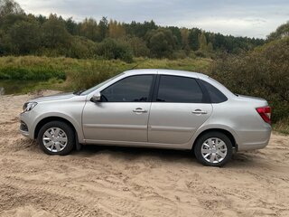 2019 Lada (ВАЗ) Granta I Рестайлинг, серебристый, 900000 рублей, вид 3