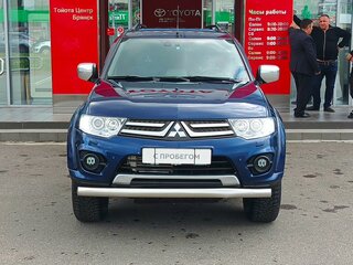 2014 Mitsubishi Pajero Sport II Рестайлинг, синий, 999000 рублей, вид 2