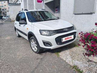 2014 Lada (ВАЗ) Kalina Cross II, белый, 370000 рублей, вид 1