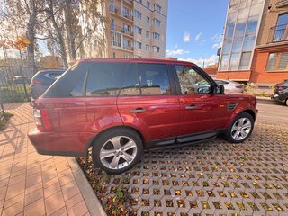 2007 Land Rover Range Rover Sport Supercharged I, красный, 1290000 рублей, вид 2