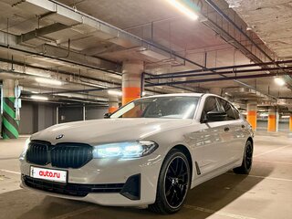 2021 BMW 5 серии 520d xDrive VII (G30/G31/G38) Рестайлинг, чёрный, 3600000 рублей, вид 3