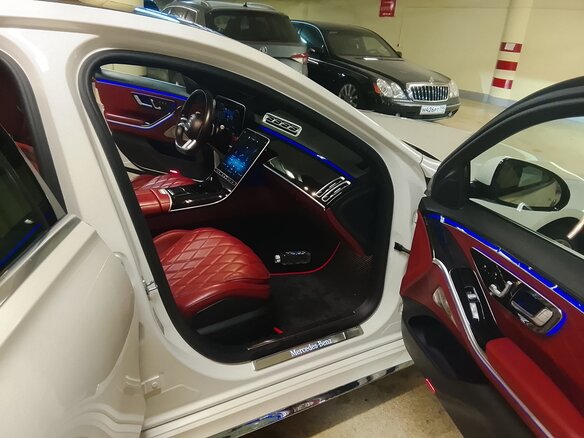 2021 Mercedes-Benz S-Класс 350 d Long VII (W223), белый, 8000000 рублей - вид 8