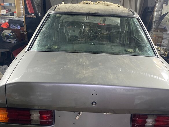 1991 Mercedes-Benz 190 (W201), серый, 250000 рублей - вид 19