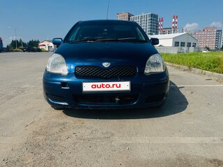 2002 Toyota Vitz I (P10), синий, 410000 рублей, вид 5