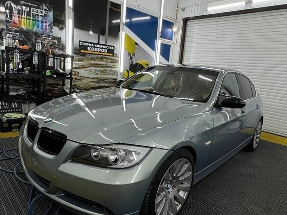 2005 BMW 3 серии 325i V (E90/E91/E92/E93), серый, 810000 рублей - вид 4
