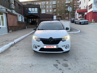 2018 Renault Logan II Рестайлинг, белый, 400000 рублей, вид 1