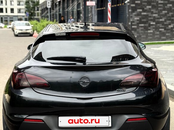 2014 Opel Astra GTC J Рестайлинг, чёрный, 1100000 рублей - вид 7