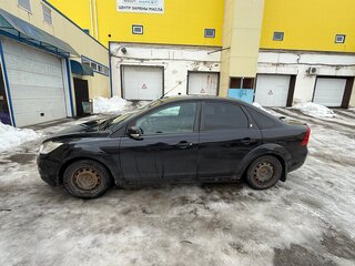 2008 Ford Focus II Рестайлинг, чёрный, 375000 рублей, вид 2