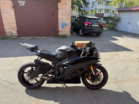 2007 Yamaha YZF-R6, чёрный, 480000 рублей, вид 1