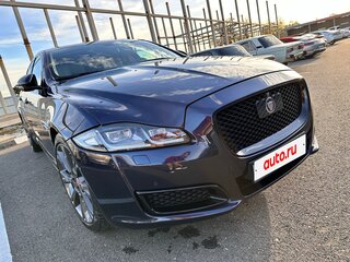 2016 Jaguar XJ Long IV (X351) Рестайлинг, синий, 4320000 рублей, вид 4