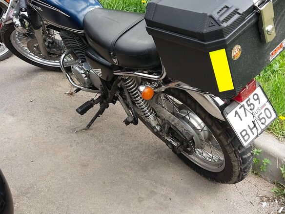 2002 Honda CB 400SS, синий - вид 10