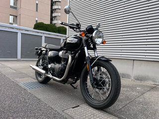 2025 Triumph Bonneville T100, чёрный, 1150000 рублей, вид 1