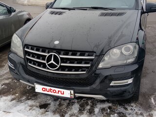 2011 Mercedes-Benz M-Класс 350 II (W164) Рестайлинг, чёрный, 1220000 рублей, вид 1