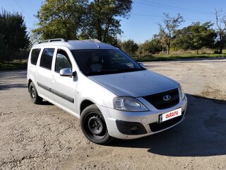 2014 Lada (ВАЗ) Largus I, серебристый, 540000 рублей, вид 2