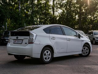 2009 Toyota Prius III (XW30), белый, 848000 рублей, вид 2