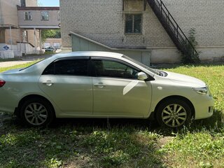 2008 Toyota Corolla X (E140, E150), белый, 850000 рублей, вид 2