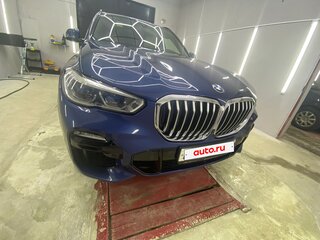 2021 BMW X5 30d IV (G05/G18), синий, 9300000 рублей, вид 2